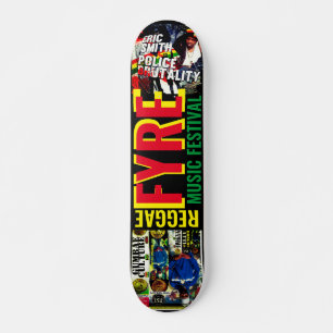 REGGAE FYRE  JMTSkateboard, 7¾" Deck Skateboard