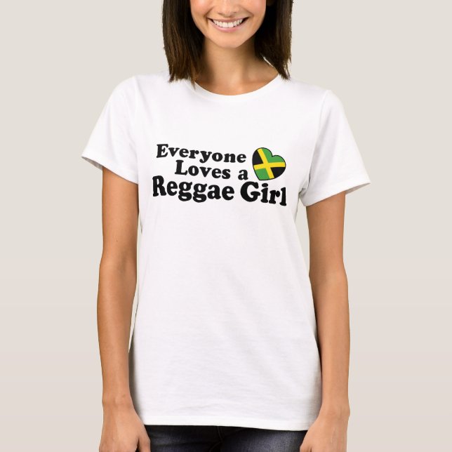 Reggae Girl T-Shirt (Front)