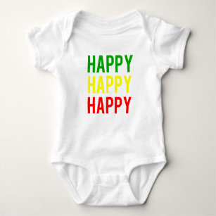 Reggae Happy Baby Crepper Baby Bodysuit