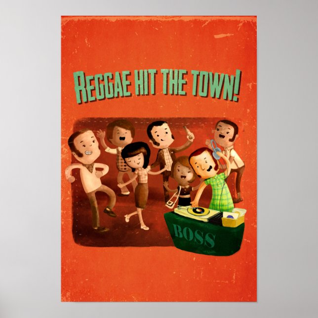 Reggae hit The Town! Poster (Front)