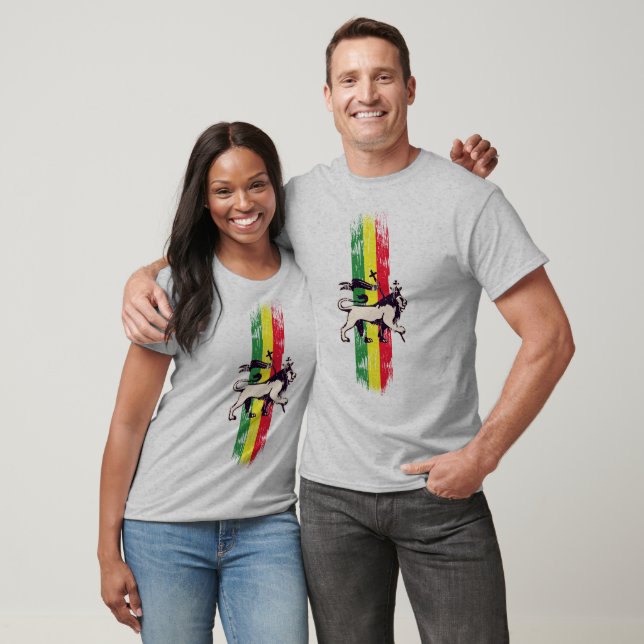 Reggae king lion T-Shirt (Unisex)