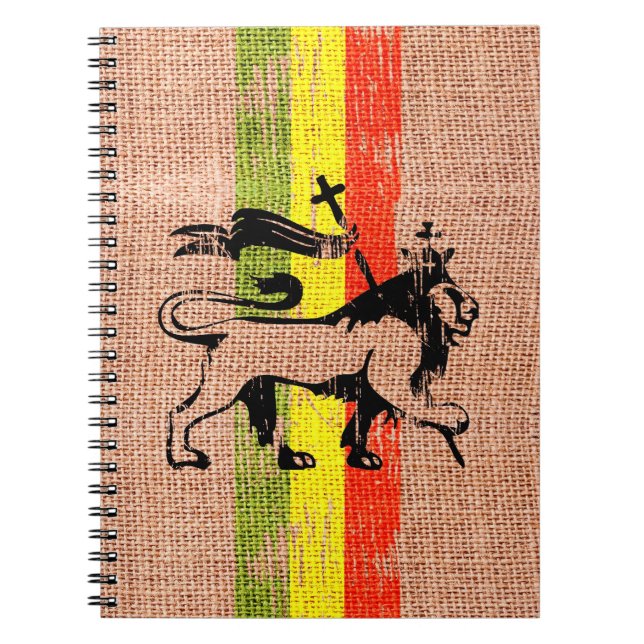 Reggae lion notebook (Front)