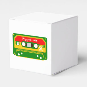Reggae Mix Tape Favour Box