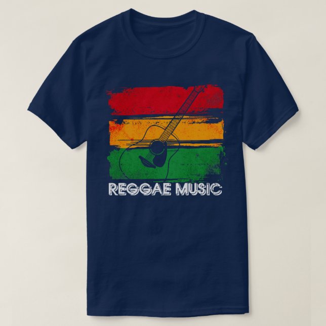 Reggae Music 12 T-Shirt (Design Front)