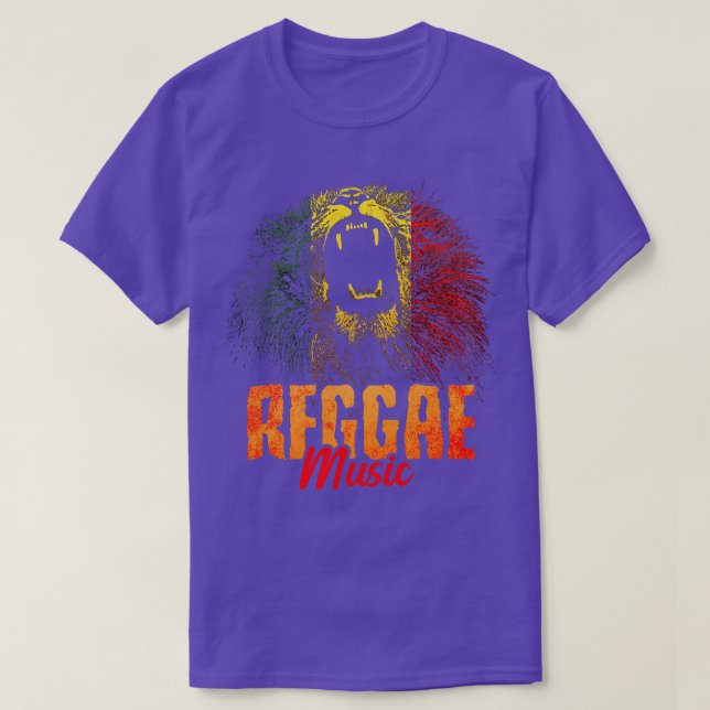 Reggae Music 7 T-Shirt (Design Front)