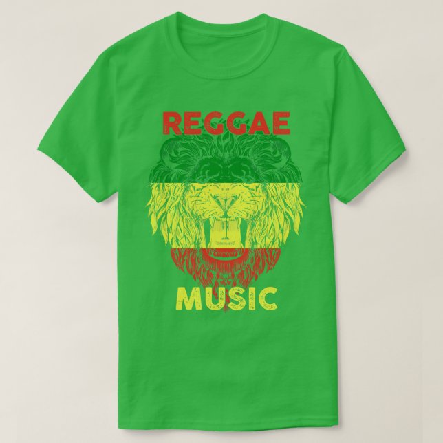 Reggae Music 9 T-Shirt (Design Front)