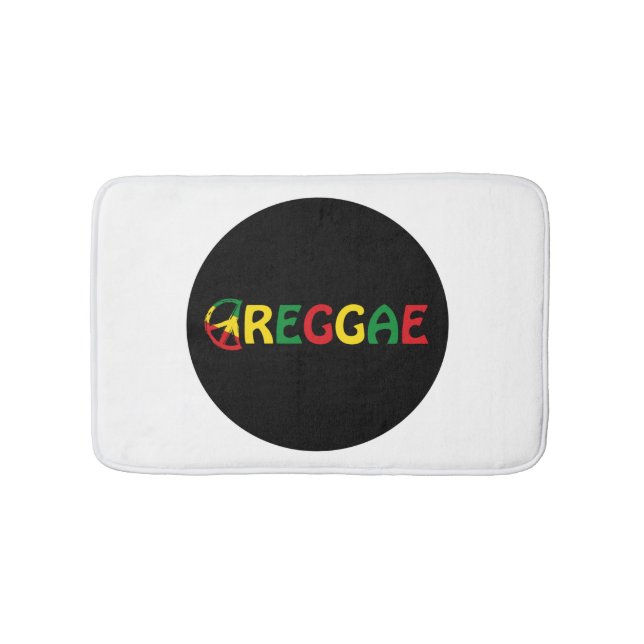 Reggae Music Bath Mat (Front)