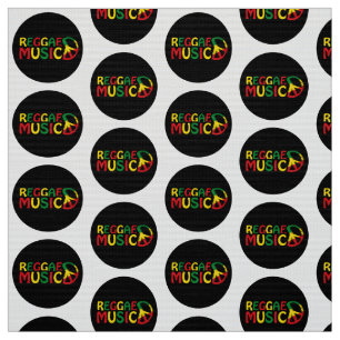 Reggae Music design, reggae art Fabric
