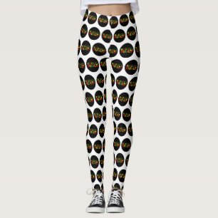 Reggae Music design, reggae art Leggings