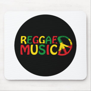 Reggae Music design, reggae art Mouse Mat