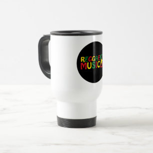 Reggae Music design, reggae art Travel Mug