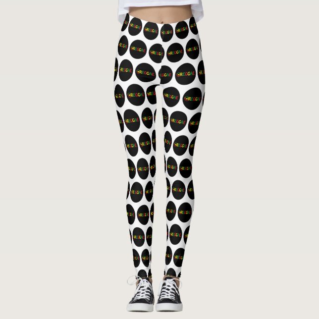 Reggae Music Leggings (Front)