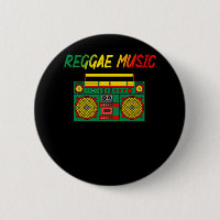 Reggae Music Lover Colourful Jamaica Cassette Radi