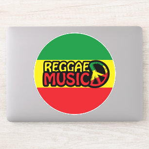 Reggae Music, reggae art with peace symbol