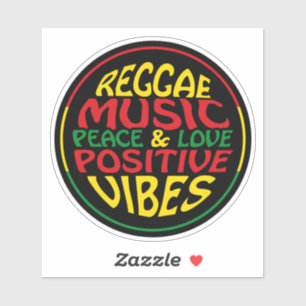 Reggae Music with positive sayings and quotes