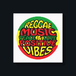 Reggae Music with positive sayings Canvas Print<br><div class="desc">Reggae Music with positive sayings and rastafari flag colours.
Rastafari flag. Reggae culture,  reggae style,  reggae colours.
Positive quote,  Positive vibes. Positive sayings.
Rastafari design. Rastafari art. Rastafari style. Rastafari culture.
Peace and Love.</div>