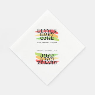 Reggae Napkin with Quote