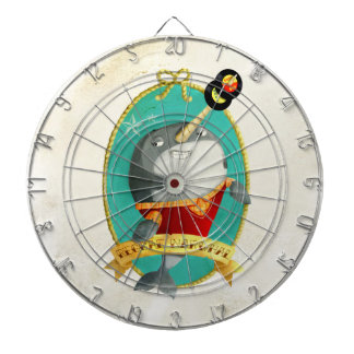 Reggae Narwhal Dartboard