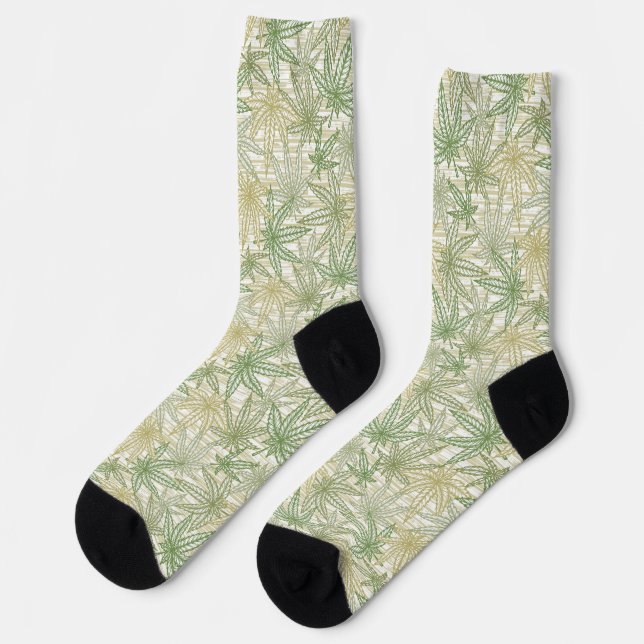 Reggae Rasta Rastafari Jamaica Roots Socks (Left)