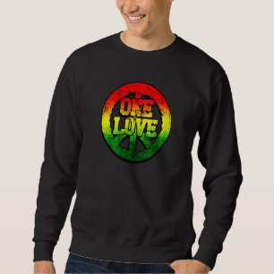 Reggae Rastafari Rasta Jamaica Reggaeton Rasta Pe Sweatshirt