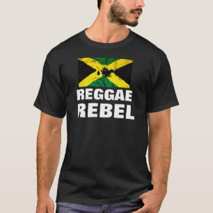 REGGAE REBEL  Basic Dark T-Shirt