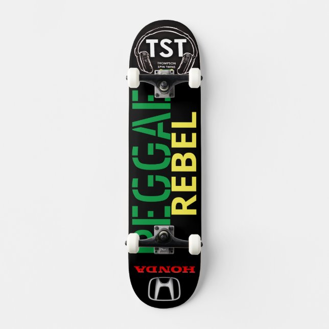REGGAE REBEL Skateboard (Front)