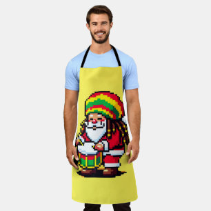 Reggae Rhythms with Santa - Christmas Beat Apron