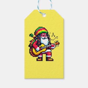 Reggae Rhythms with Santa - Christmas Beat Gift Tags