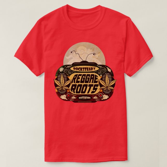 Reggae Roots Rocksteady T-Shirt (Design Front)