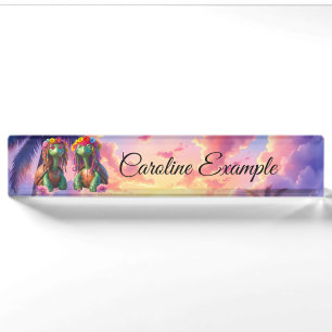 Reggae Turtles – Island Vibes Forever. Nameplate