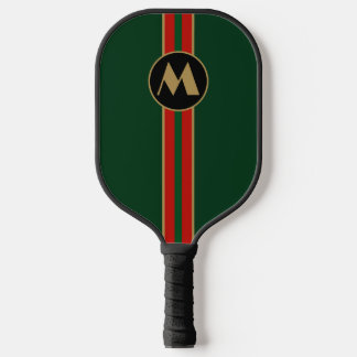 Reggae Vibes Personalised Green Pickleball Paddle