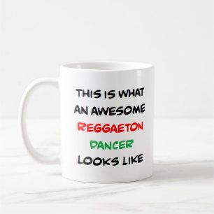reggaeton, dancer coffee mug