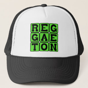Reggaeton, Music Genre Trucker Hat