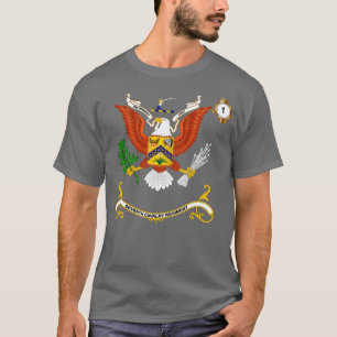 Regimental Colours 1st Battalion 7th Cavalry Regim T-Shirt