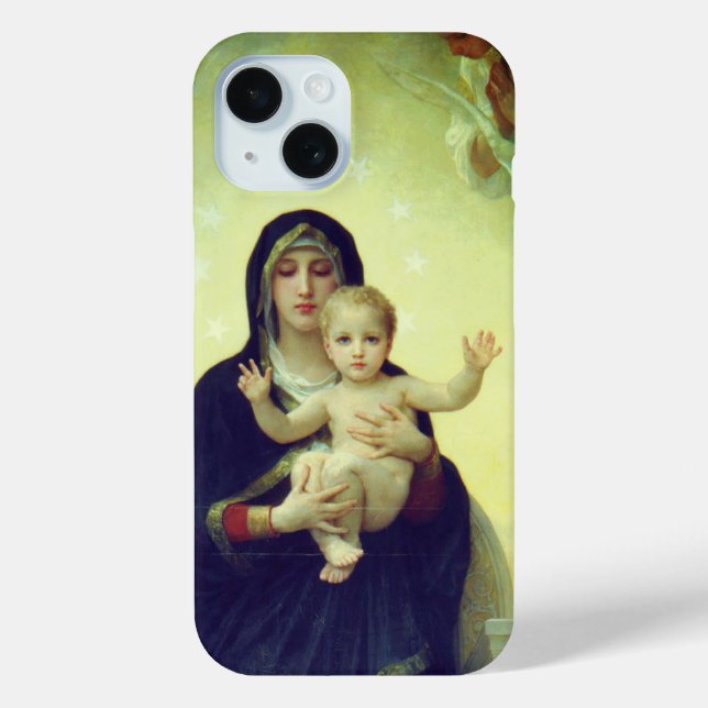 Regina Angelorum - William-Adolphe Bouguereau Case-Mate iPhone Case (Back)