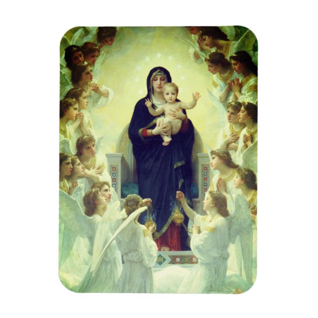 Regina Angelorum - William-Adolphe Bouguereau Magnet (Vertical)