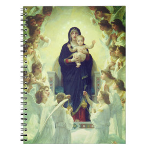 Regina Angelorum - William-Adolphe Bouguereau Notebook