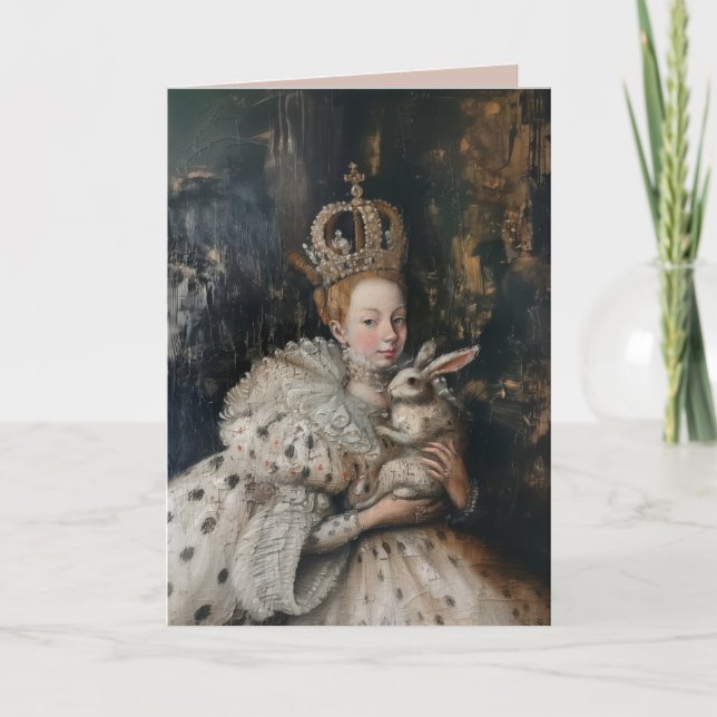 Regina - Folded Greeting Card (Front)