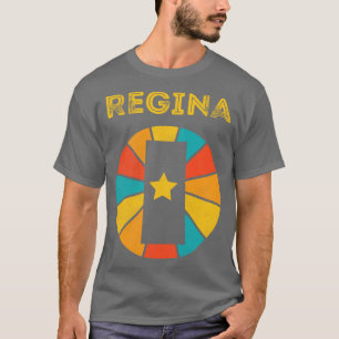 Regina Saskatchewan Canada Vintage Distressed Souv T-Shirt