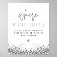 REGINA Silver Sequins Disco Where Were They Sign