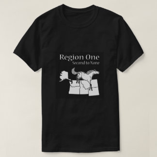 Region 1 shirt - black logo