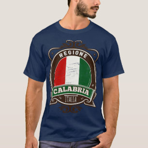 Region Calabria Italia Original Retro Design T-Shirt