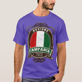 Region Campania Italia Original Retro Design T-Shirt