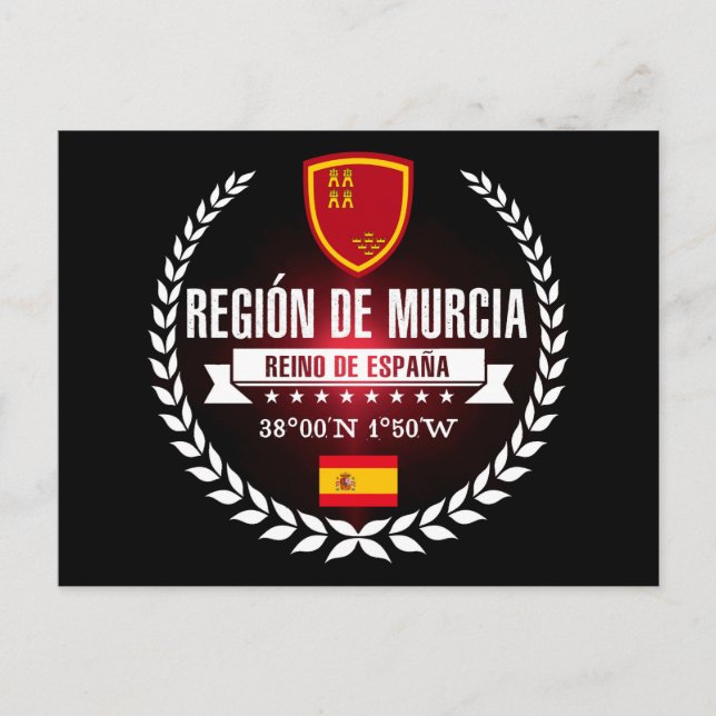 Región de Murcia Postcard (Front)