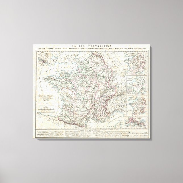 Region of Paris France 2 Canvas Print (Front)