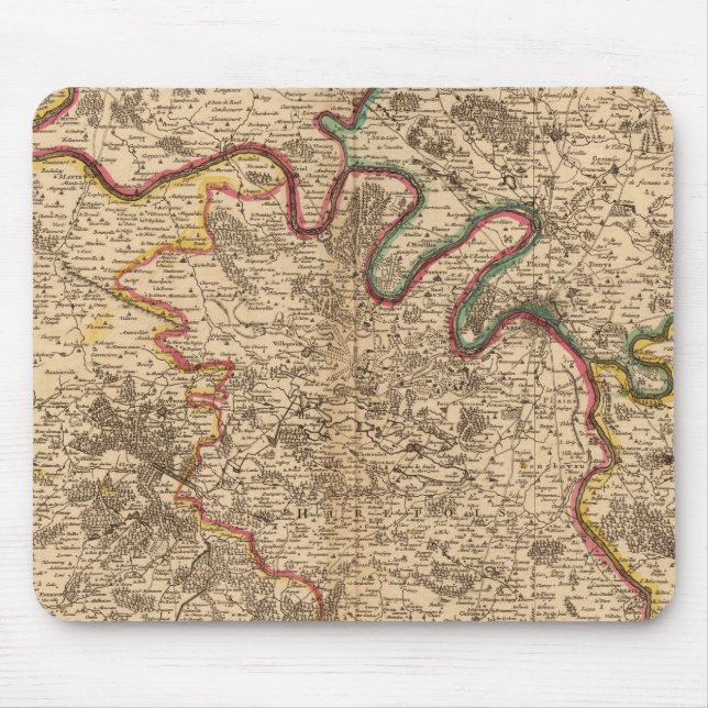Region of Paris France 2 Mouse Mat (Front)