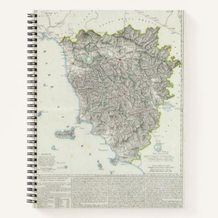 Region of Tuscany Italy Notebook