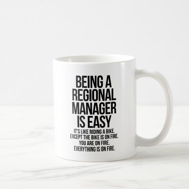 Regional manager coffee mug (Right)