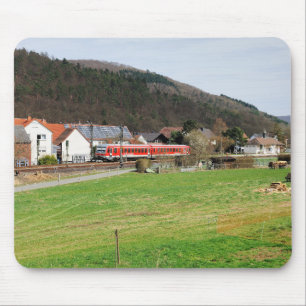 Regionalbahn nach Marburg in Buchenau Mouse Mat