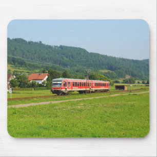 Regionalbahn nach Marburg in Wolfgruben Mouse Mat